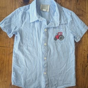 Lil Cactus Tractor Shirt, size 6